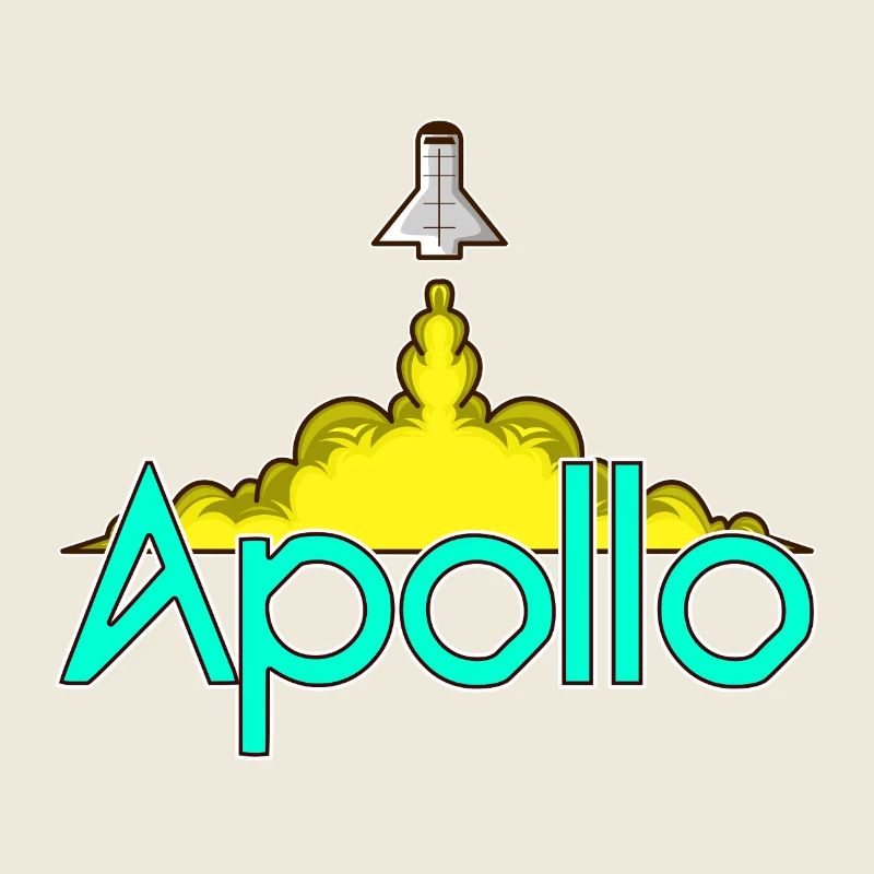 Apollo – rocket launch into space