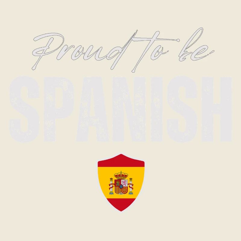 Spanischer Stolz, ich liebe Spanien