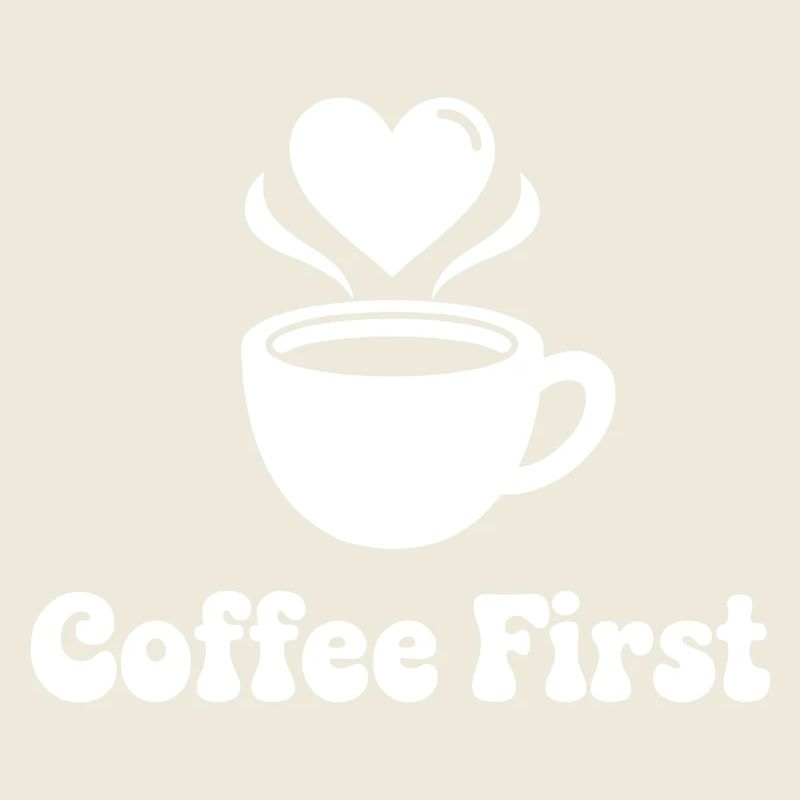 Kaffee First Herzdesign