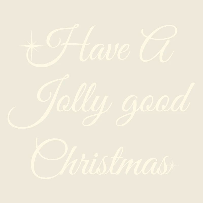 Have A Jolly Christmas Script