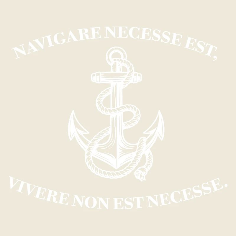 Anchor Circle Quote Nautical Heritage