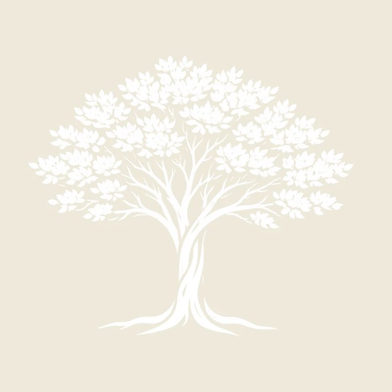 Baum des Lebens Silhouette