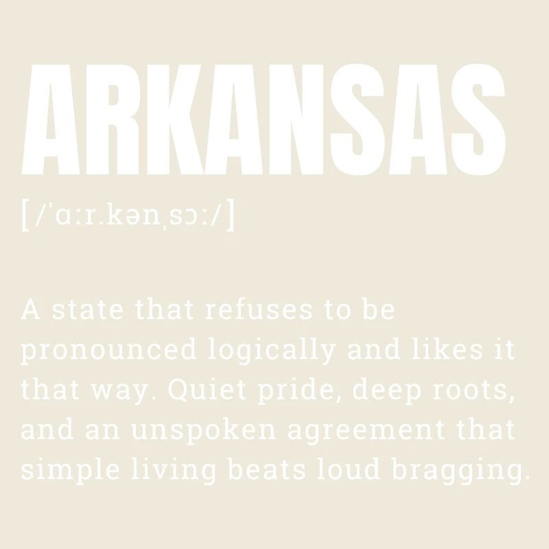 Arkansas Bold State Pride