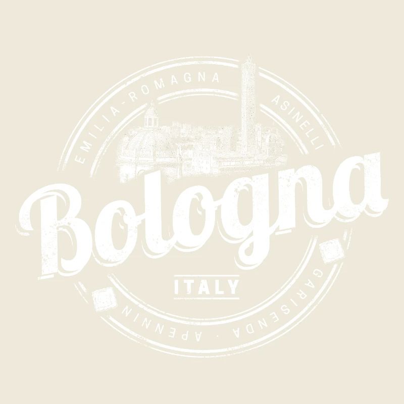 Bologna Emilia-Romagna mit Pasta Italien Souvenir