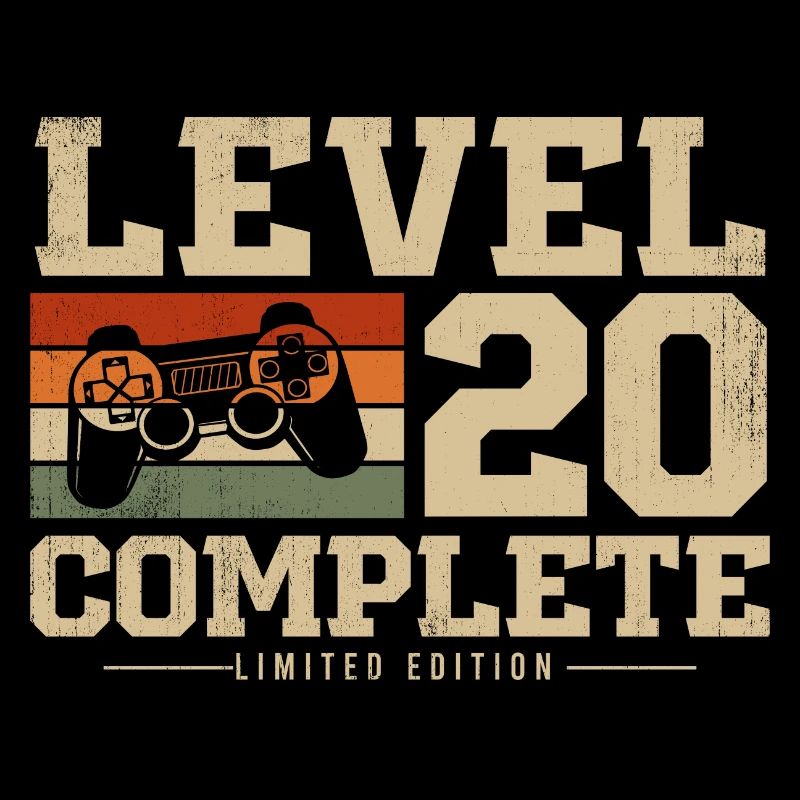 20. Geburtstag Geschenk Level 20 Complete