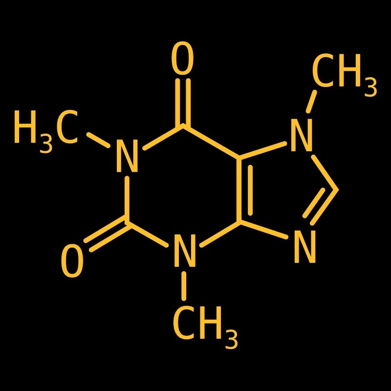 Koffein Strukturformel