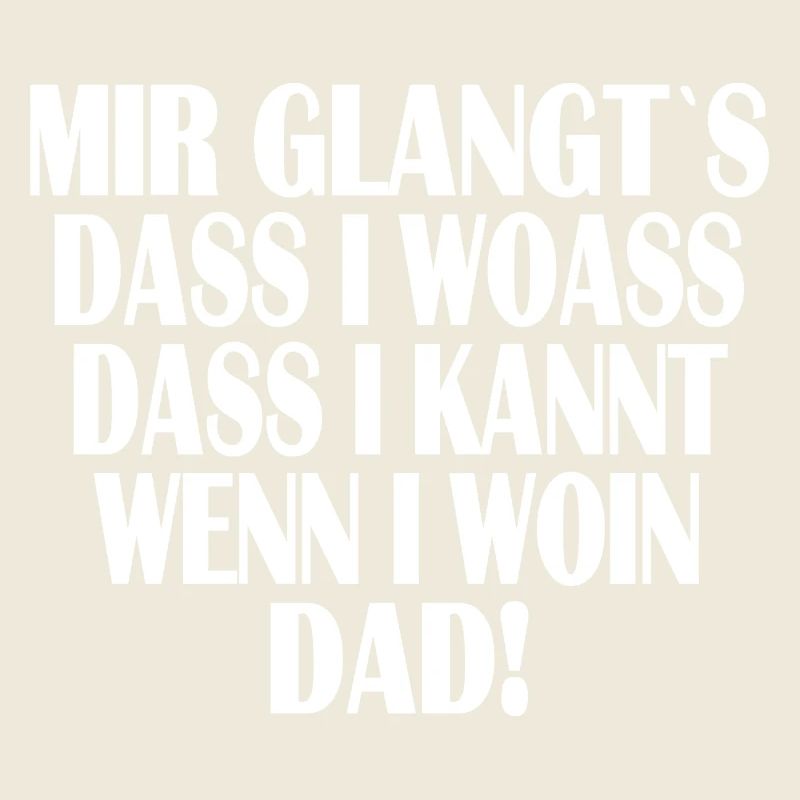 Mir glangt`s...