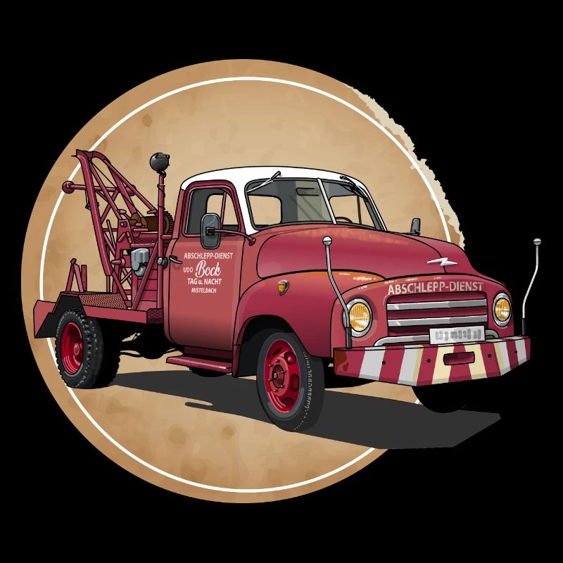 Abschleppwagen Oldtimer