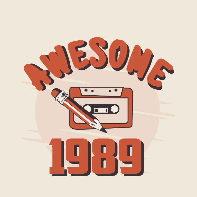 Cool 1989 Retro Tabe