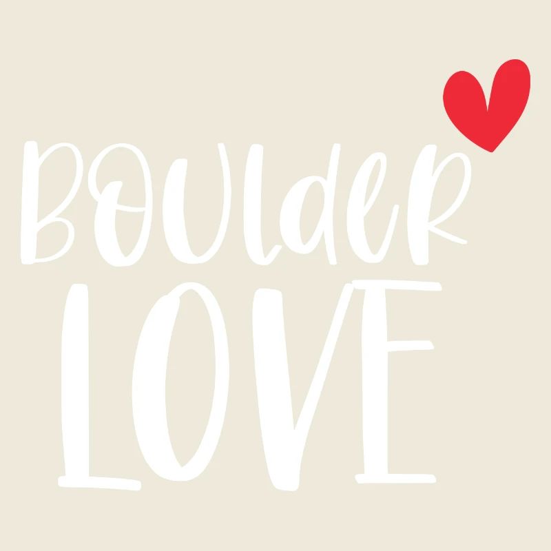 Escalade Bloc Boulder Love Mountains Cadeau