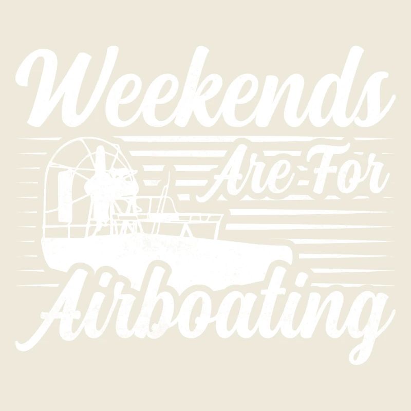 Les week-ends sont pour le marécage d’hydroglisseurs