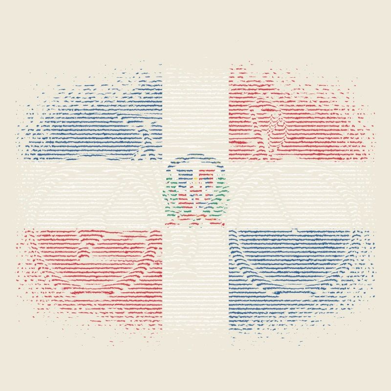 République dominicaine drapeau Dom Rep drapeau Voyage