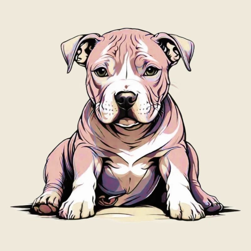 Pitbul Welpe