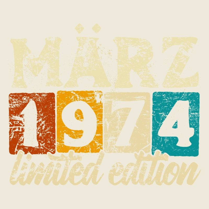 Limited Edition März 1974 50.Geburtstag