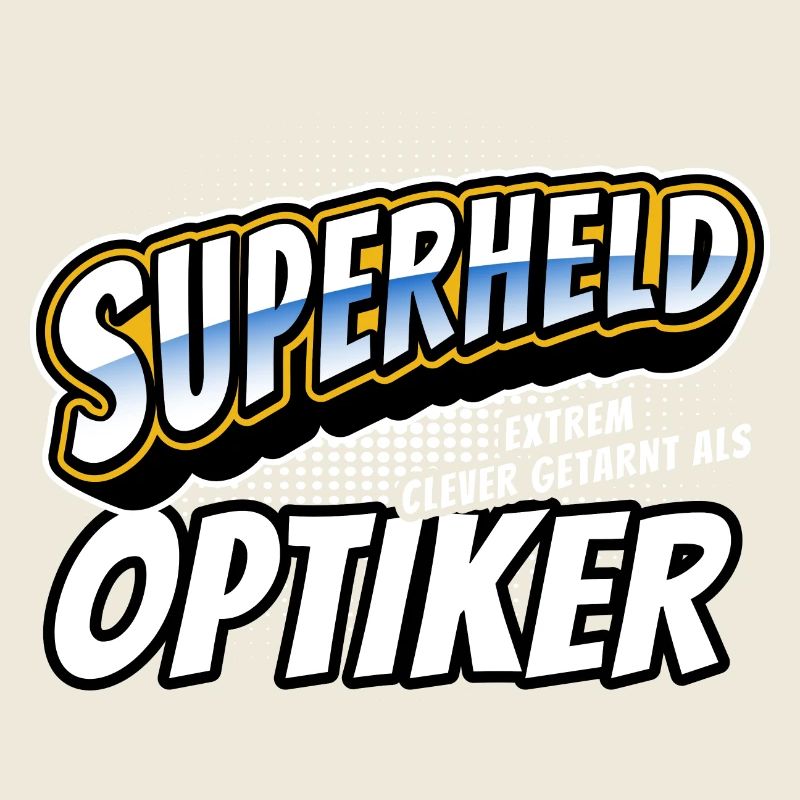 Superheld, clever getarnt als Optiker