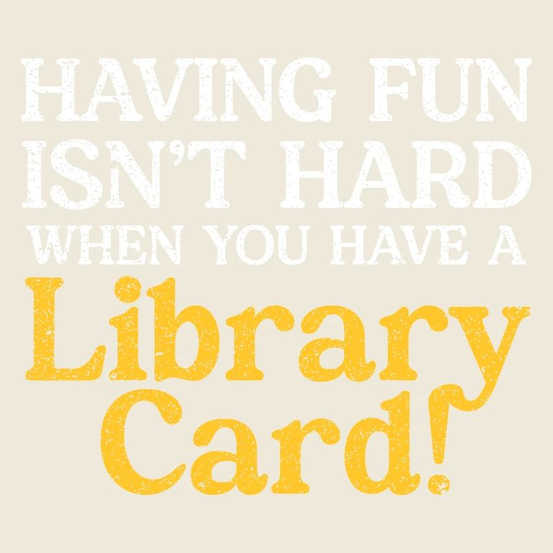 S’amuser n’est pas difficile avec une carte de bibliothèque
