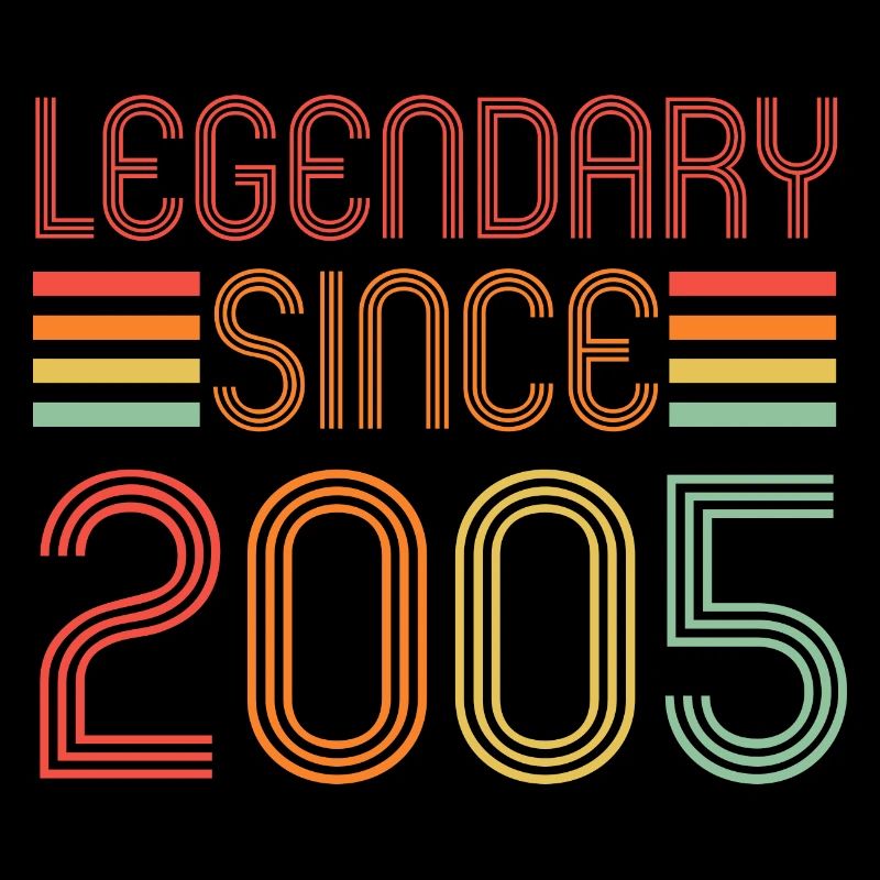 Legendary since 2005, Retro, Birthday