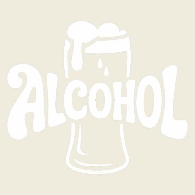Alcool - Cool Drinking Logo