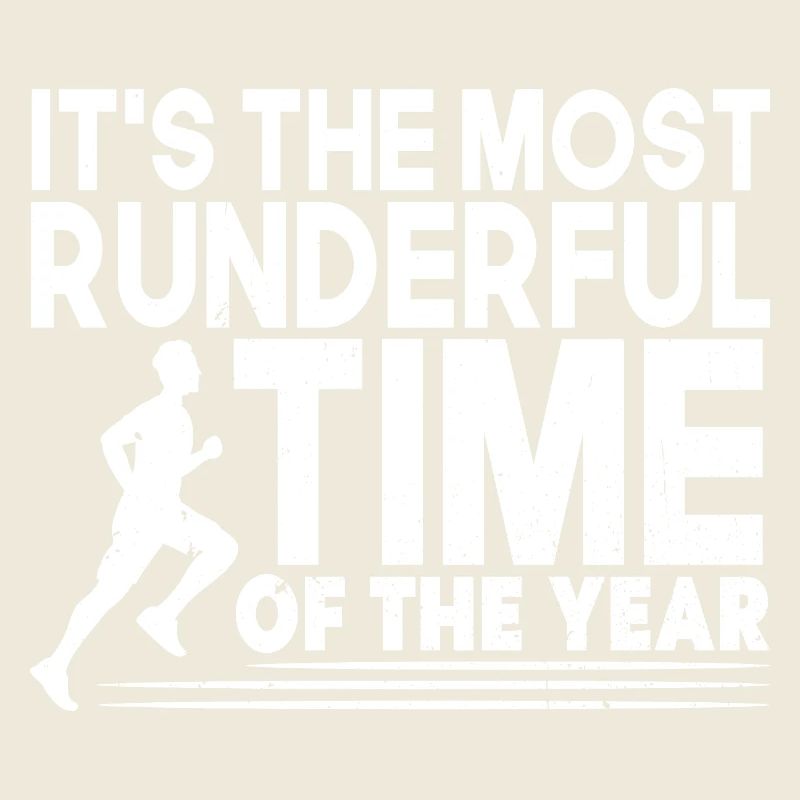 Marathon Runner Most Runderful Time Running