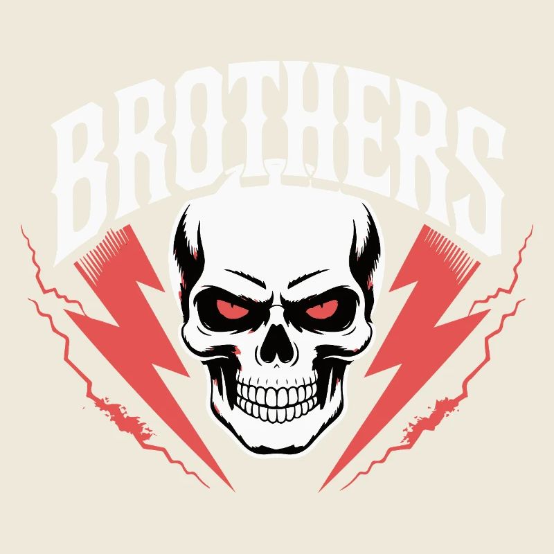 Brothers Skull Thunder Crest