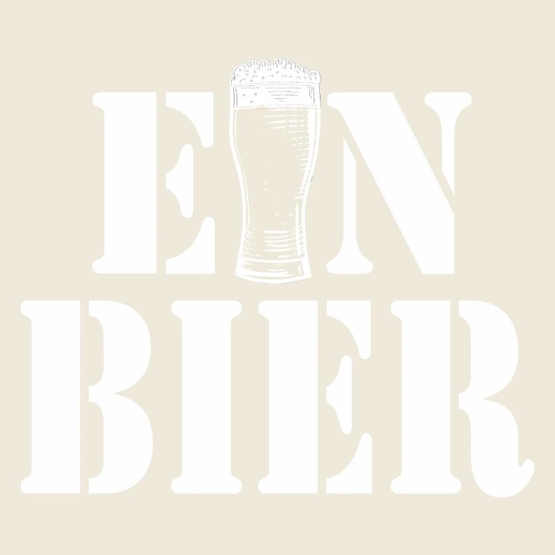 A beer glass logo typography