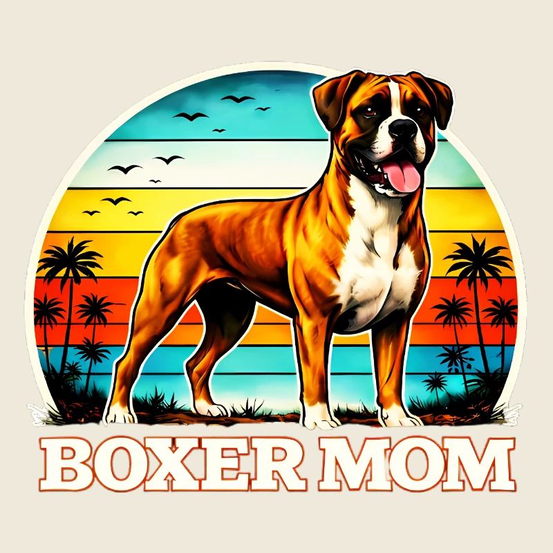 Boxer Mom 