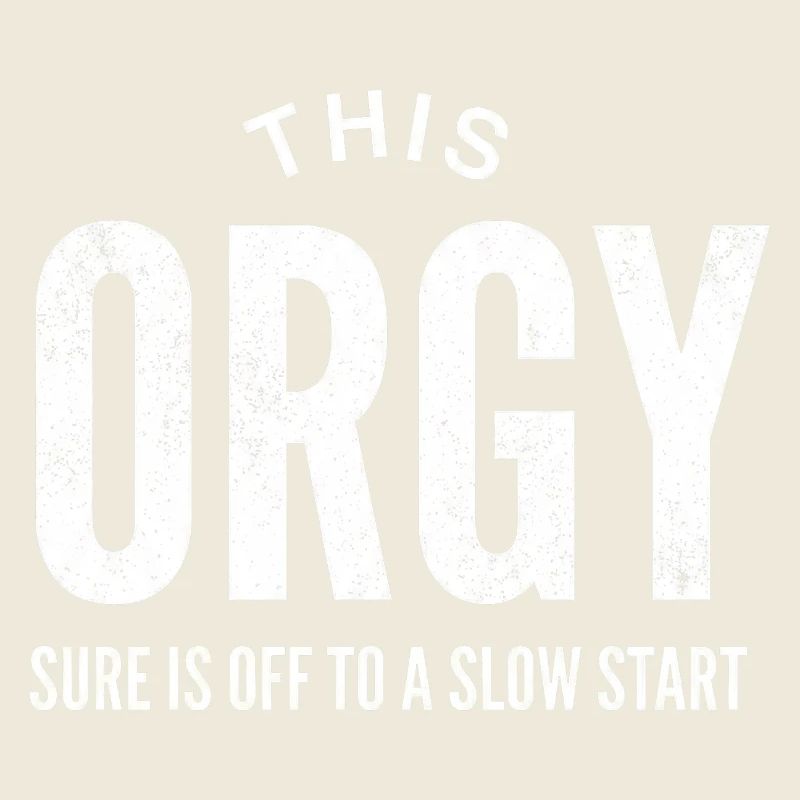 Diese Orgie beginnt wirklich langsam