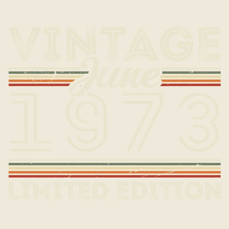 Juni 1973 Juni Geburtstagsgeschenk Juni 1973