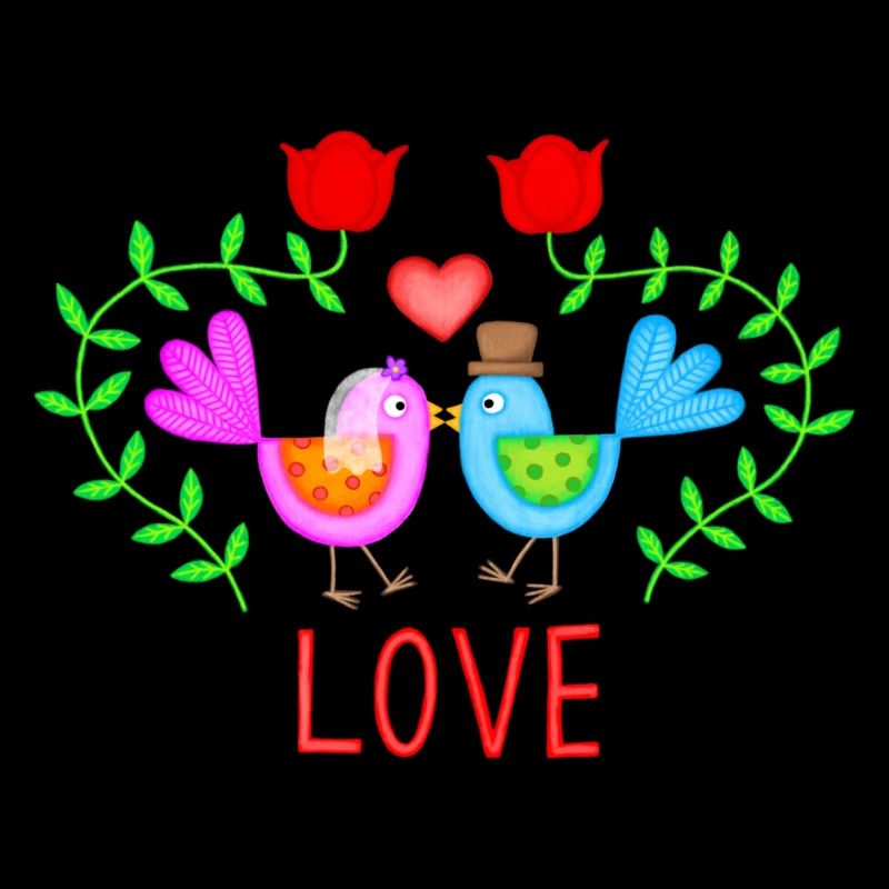 Oiseaux de mariage Thème de mariage Mariage Amour Mariage