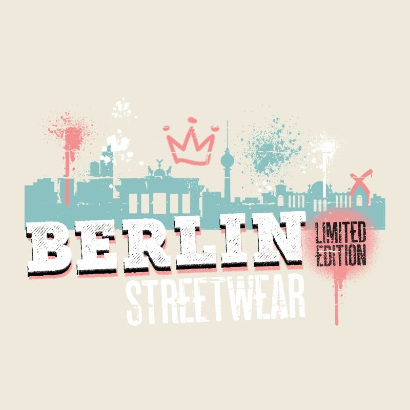 Berlin Skyline Stadt Deutschland Graffiti Kunst