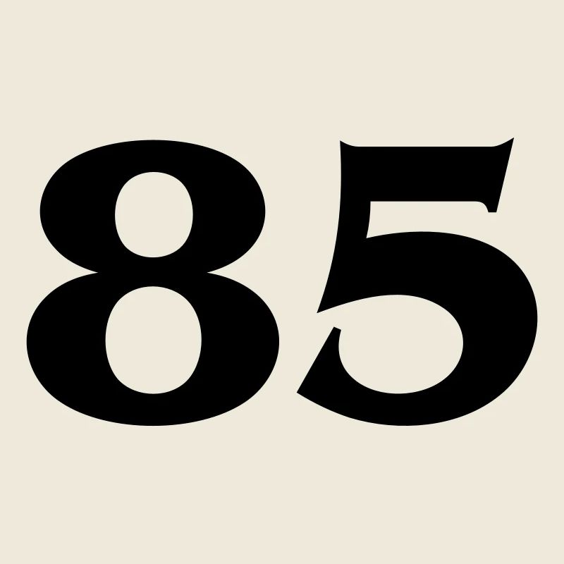 Zahl 85