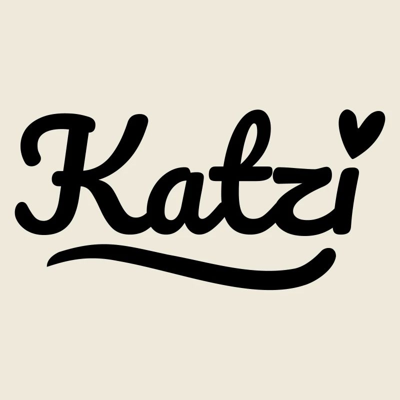 Katzi Schrift Herz