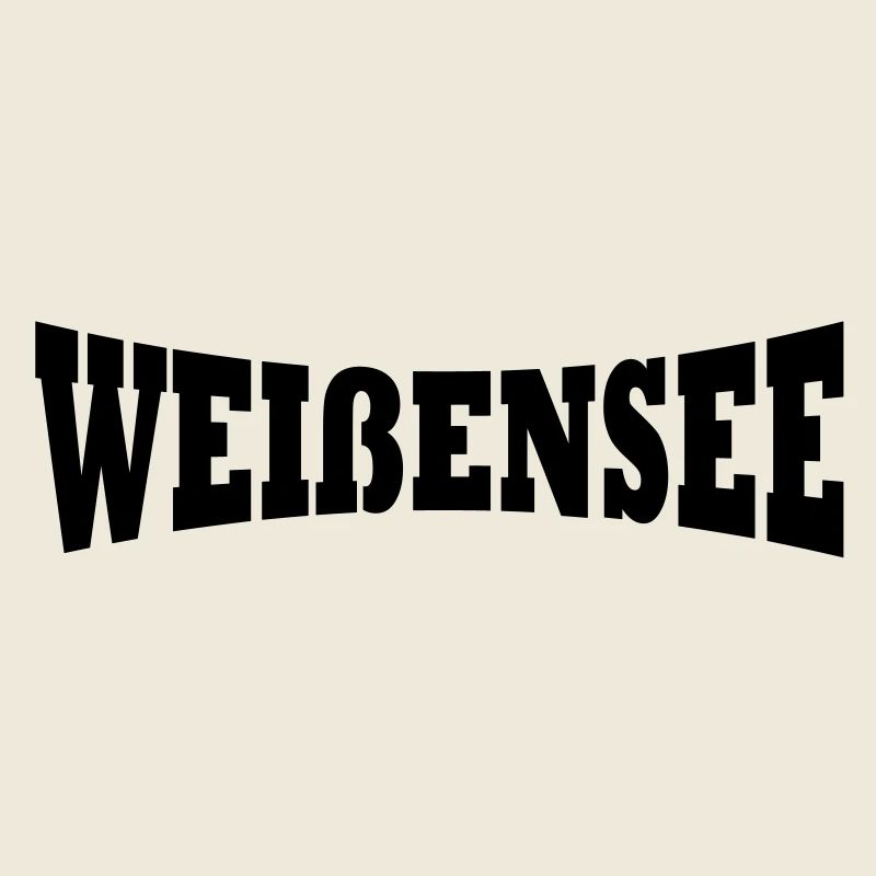 Weissensee lettering