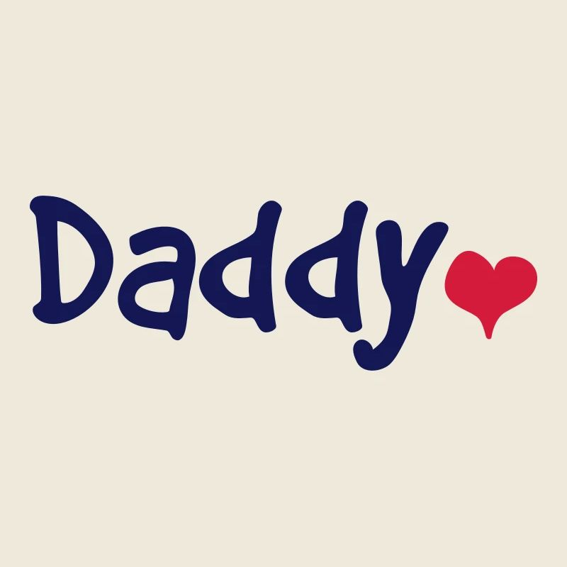 Papa avec le coeur