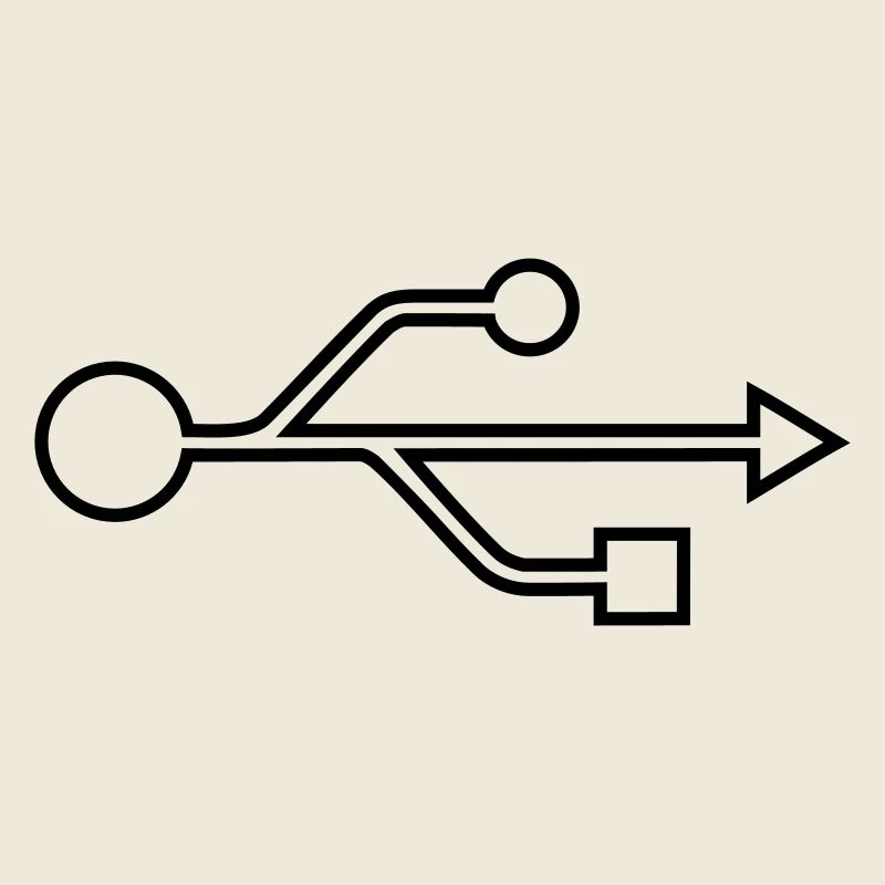 USB outline