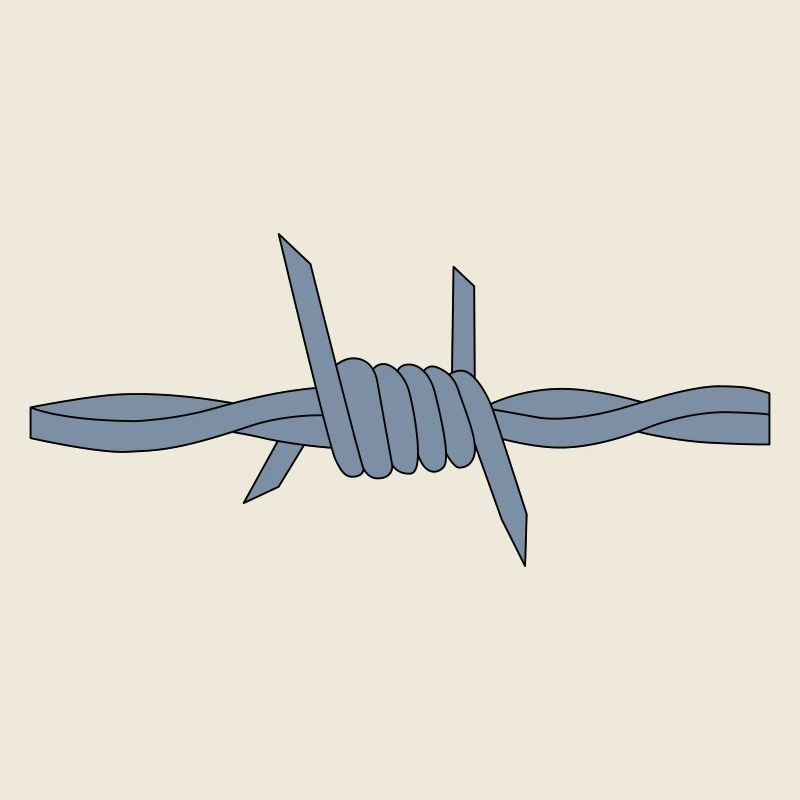 Barbed wire