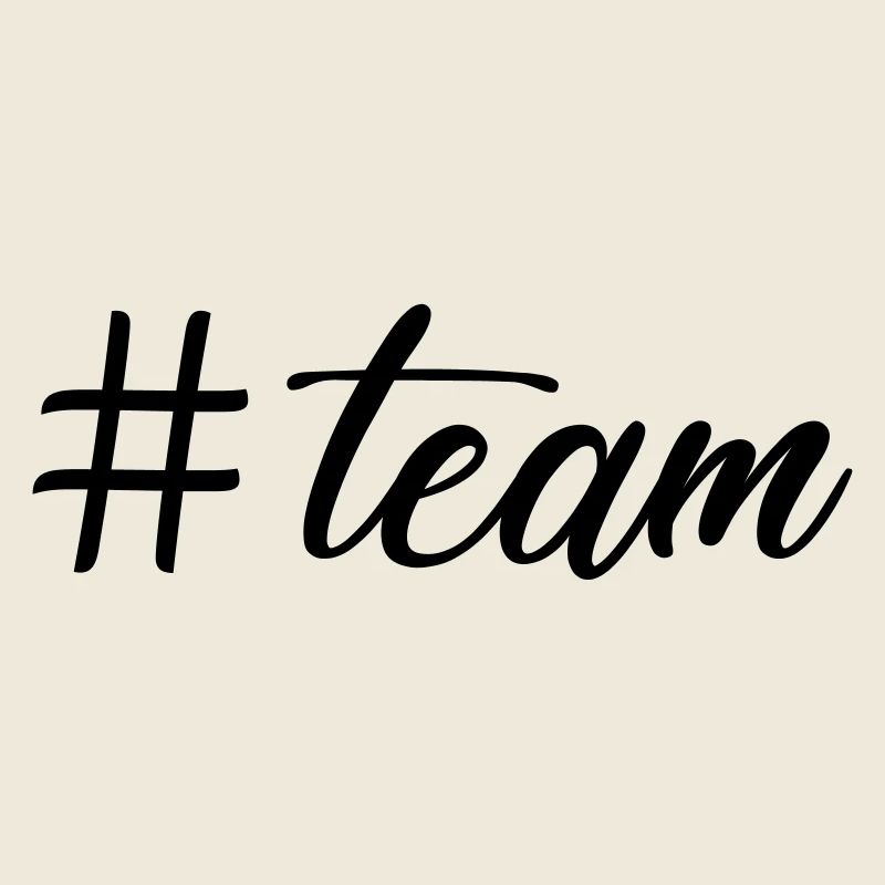 hashtag # team