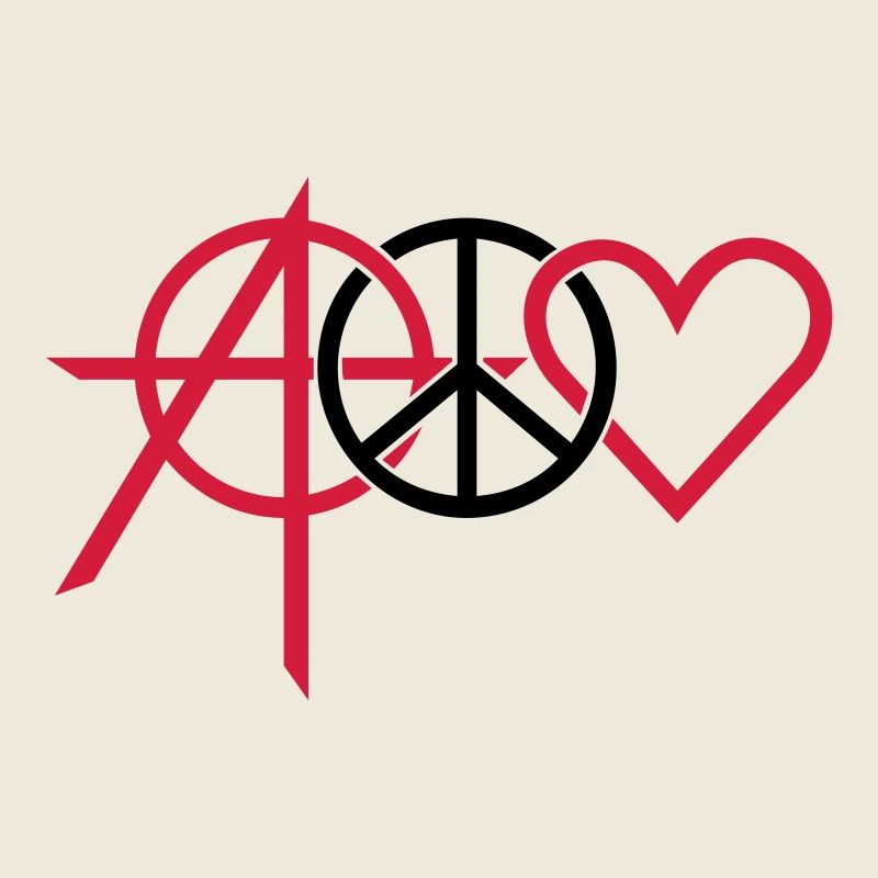 anarchy peace love (2c)