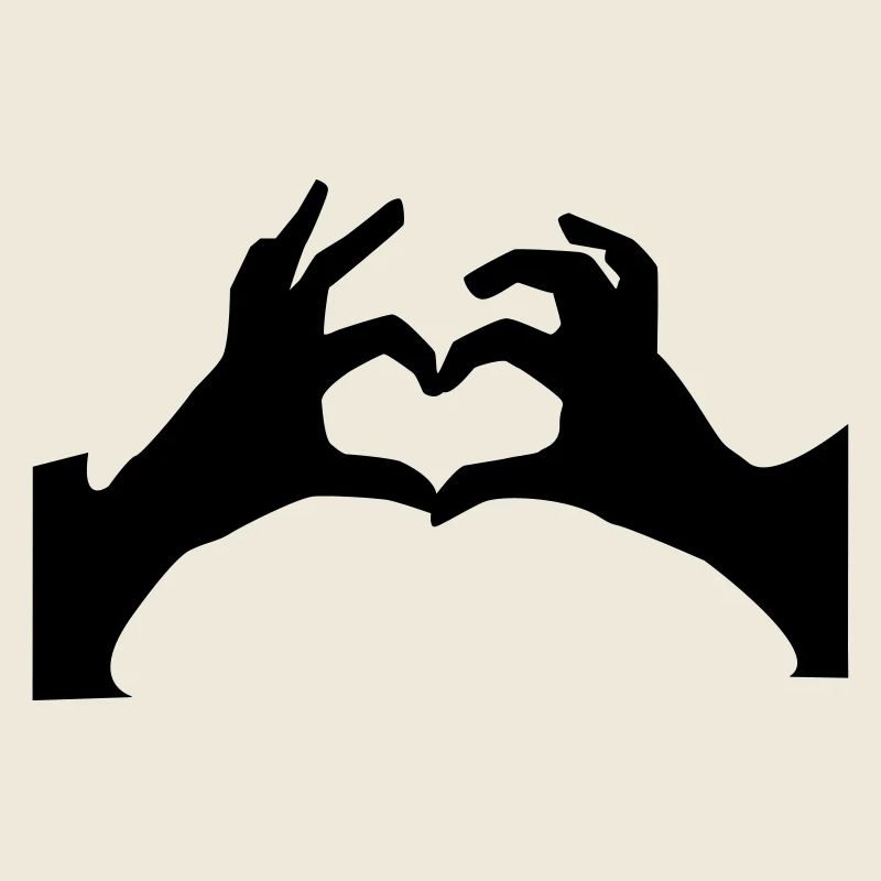 Hands Heart dear faithful gift partners Together