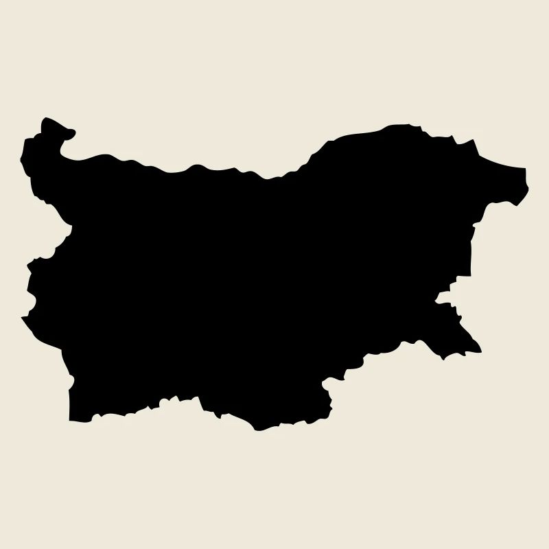 Carte de la Bulgarie