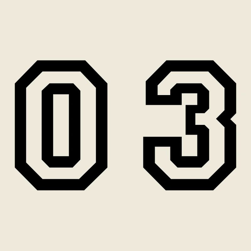 Nummer - 03 - null drei