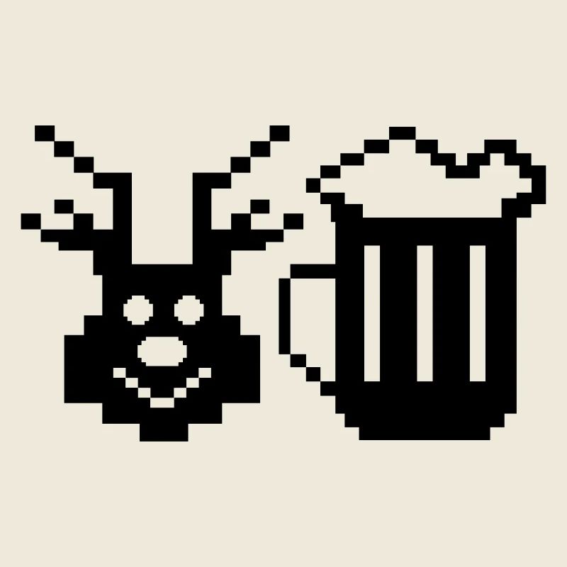 beer deer pixel