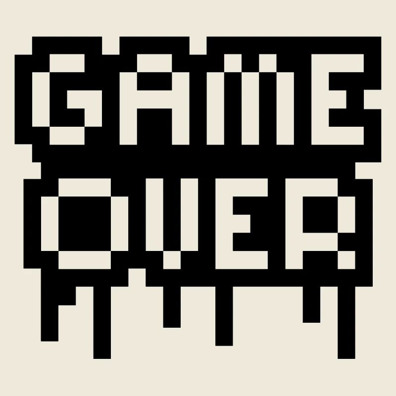 Game Over Stamp