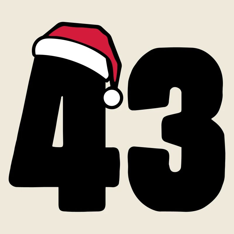 43 Zahl Weihnachten