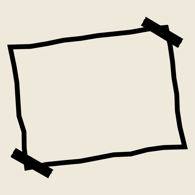 Feuille blanche de papier coincé note