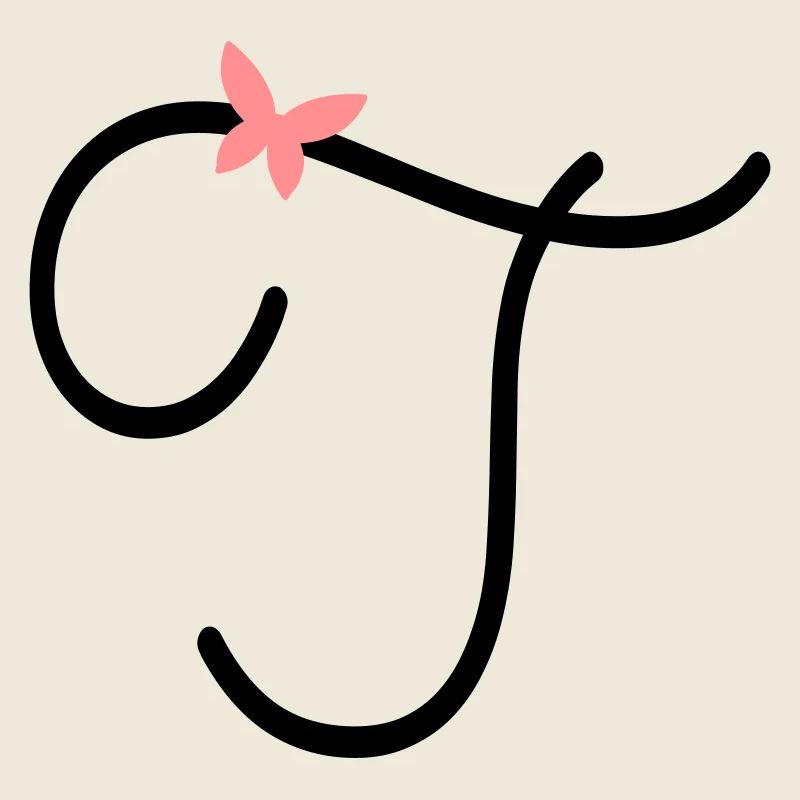 Lettre T Papillon Lettre