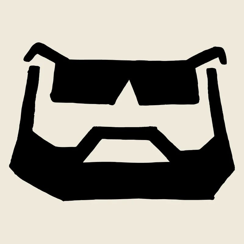 lunettes de barbe