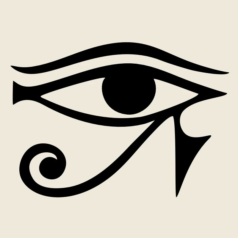 OEIL d'Horus / Re, inverse oeil de lune de Thot /