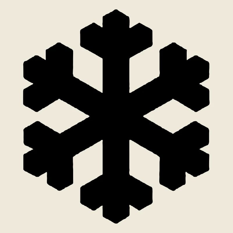 Snowflake black