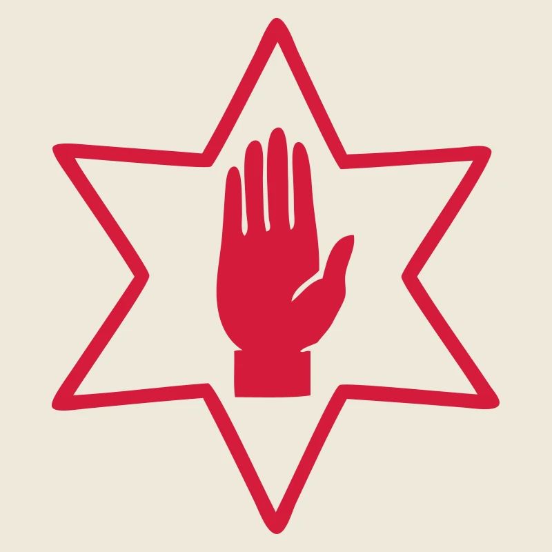 red hand star ireland ulster Lamh Dearg
